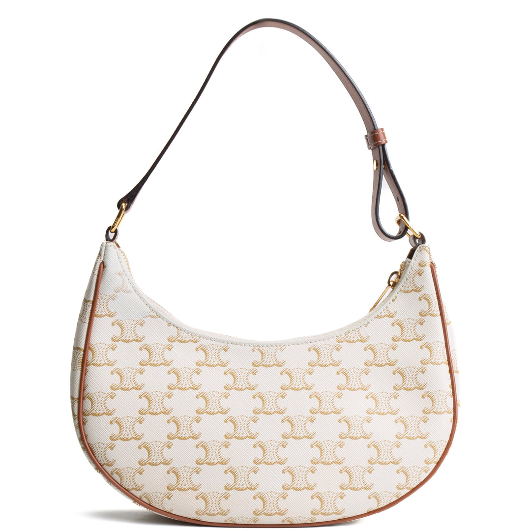 CELINE Triomphe Small Ava - Cream