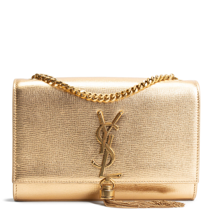 SAINT LAURENT Kate Tassel Shoulder Bag - Gold