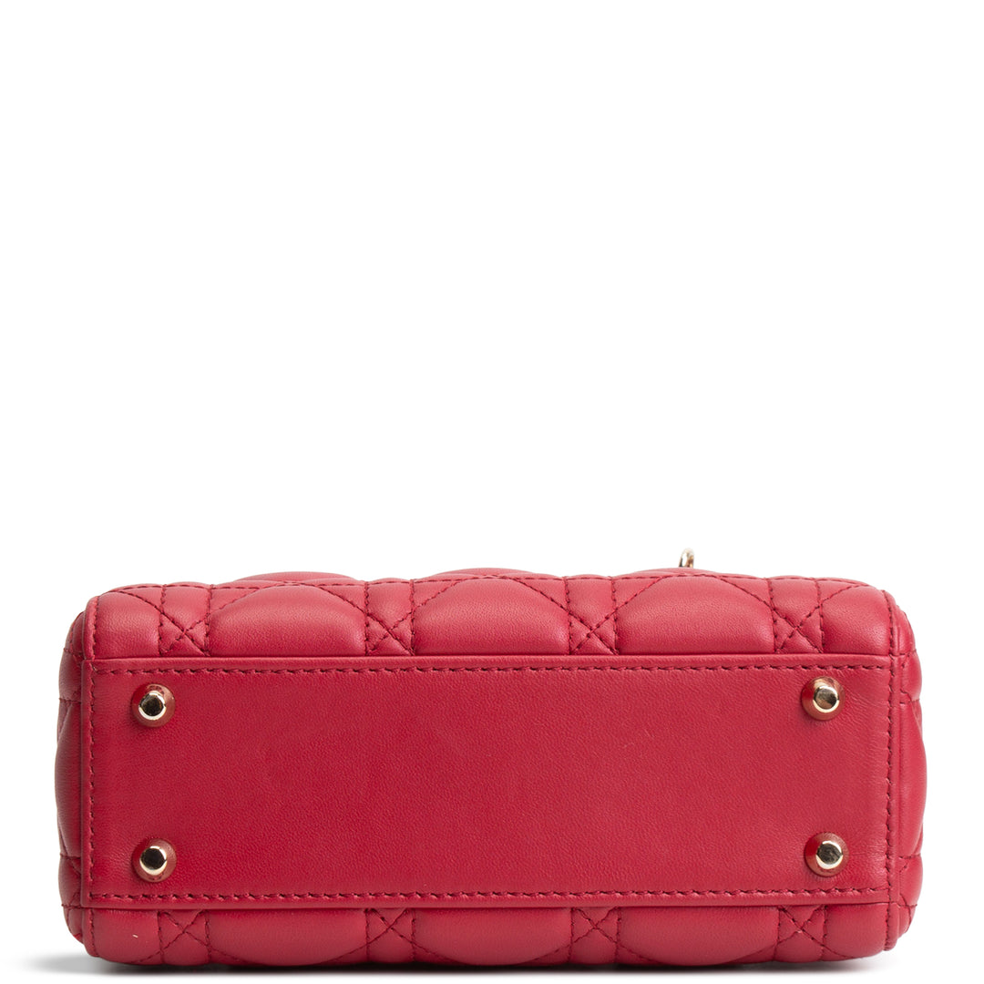 DIOR Lady Dior Mini - Red