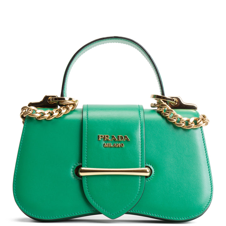 PRADA Sidonie Chain Bag - Green