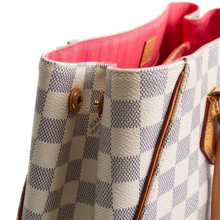 LOUIS VUITTON Damier Azur Calvi Tote