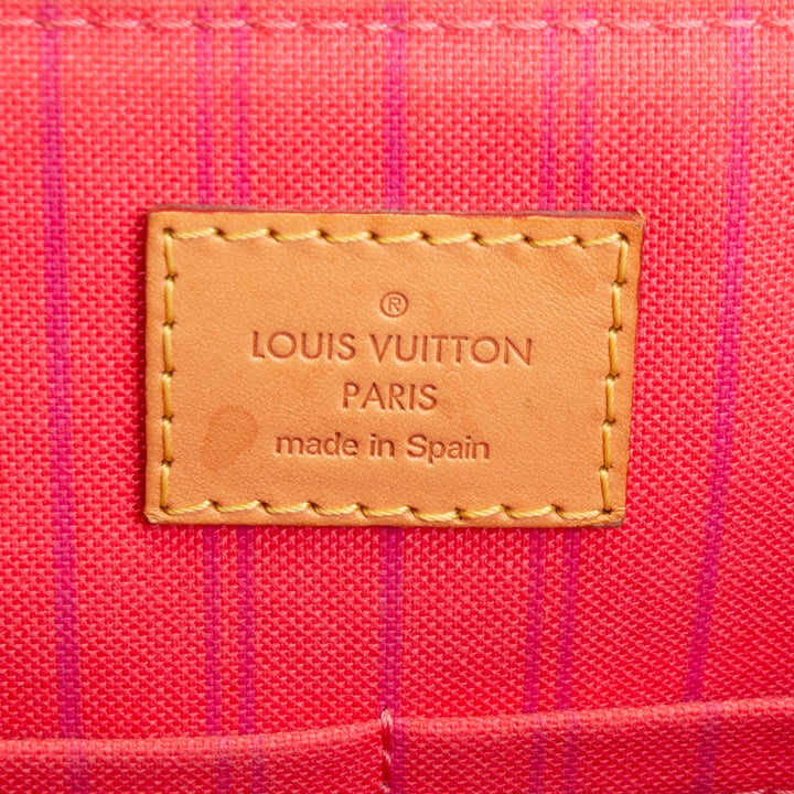 LOUIS VUITTON Damier Azur Calvi Tote