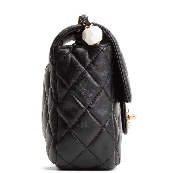 CHANEL Candy Heart Flap Bag - Black