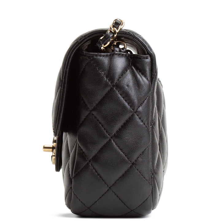 CHANEL Candy Heart Flap Bag - Black