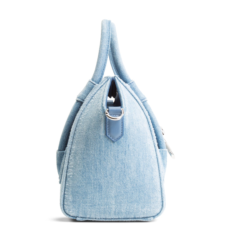 Givenchy Denim Antigona Lock Bag - Blue