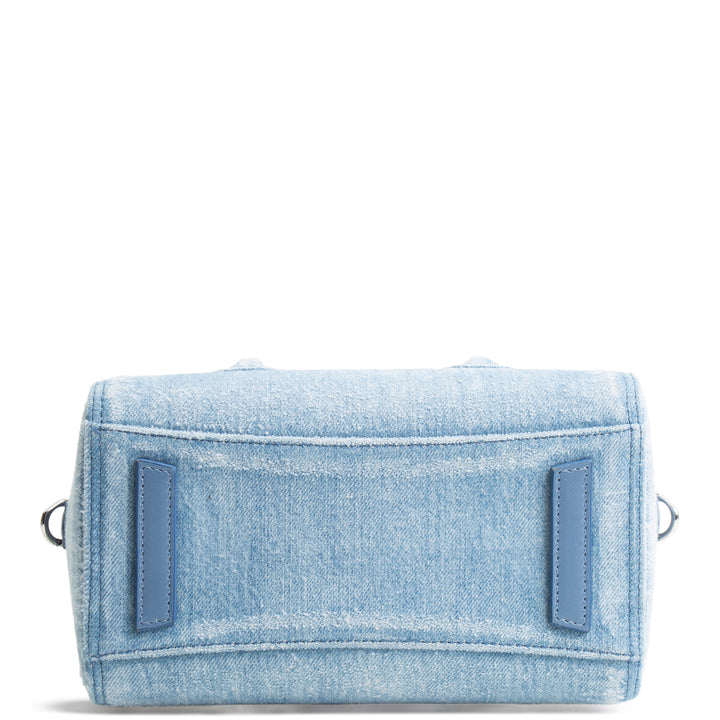 Givenchy Denim Antigona Lock Bag - Blue