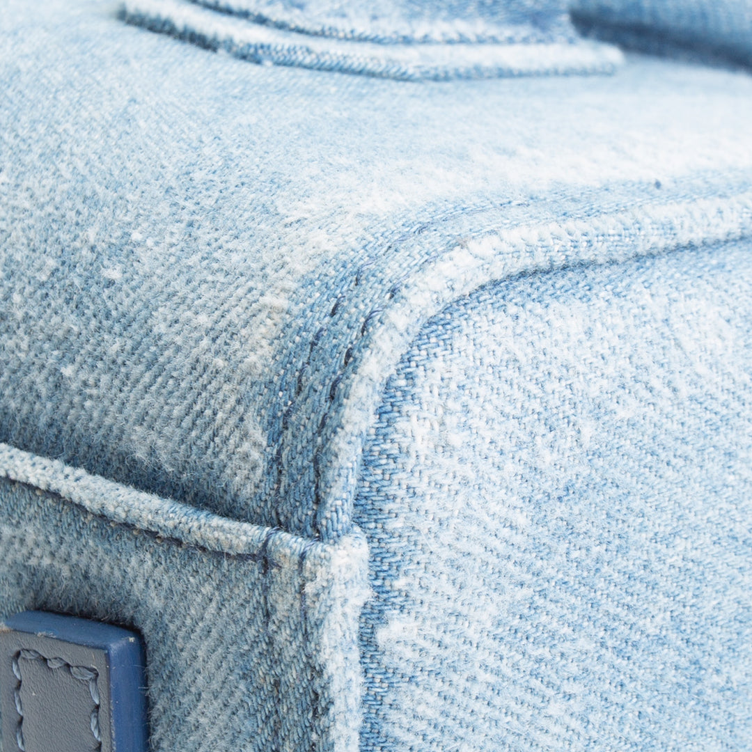 Givenchy Denim Antigona Lock Bag - Blue