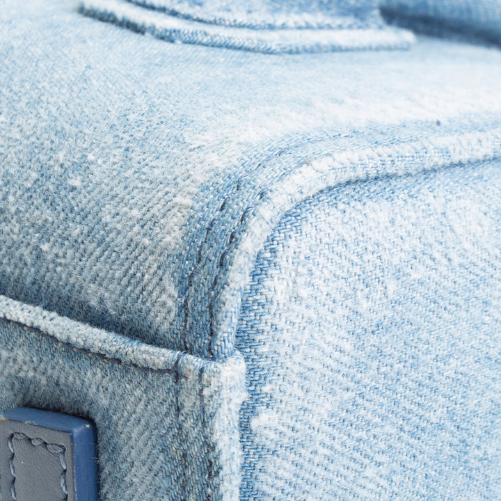 Givenchy Denim Antigona Lock Bag - Blue