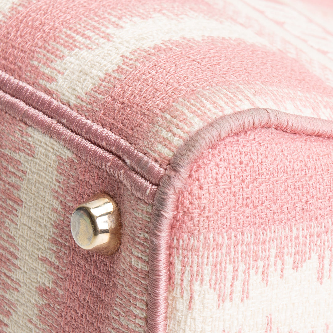 CHRISTIAN DIOR Medium Canvas D-Lite Lady Dior - Pink OUTLET FINAL SALE