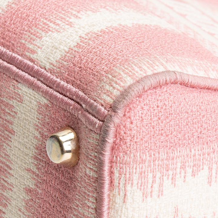 CHRISTIAN DIOR Medium Canvas D-Lite Lady Dior - Pink OUTLET FINAL SALE