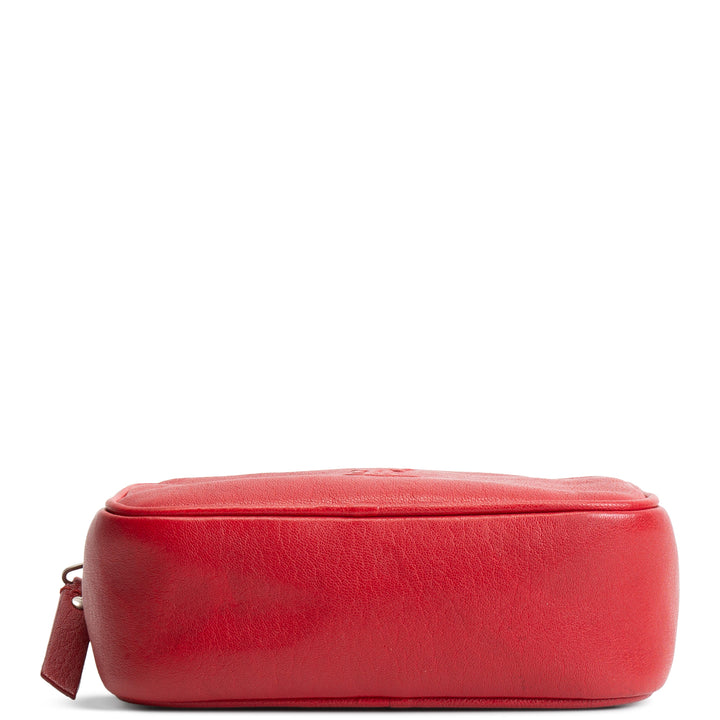 SAINT LAURENT Leather Tassel Leather Belt Bag