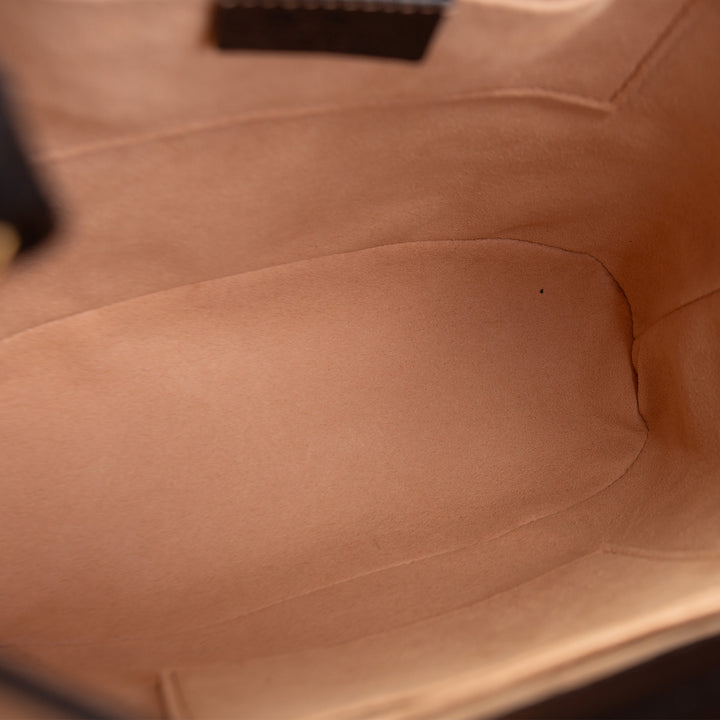 GUCCI Small Ophidia Web Bucket Bag - Black