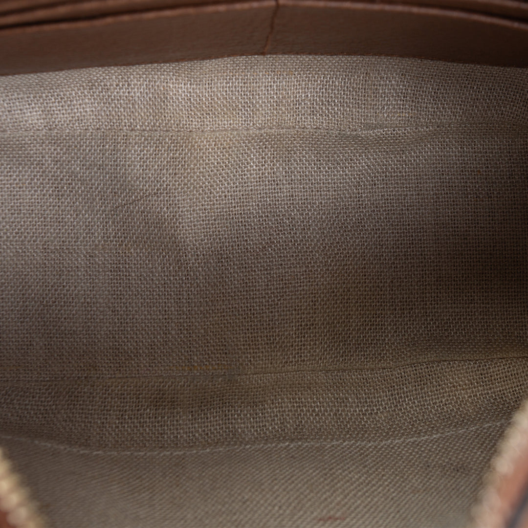 GUCCI GG Canvas Bree Crossbody - Brown