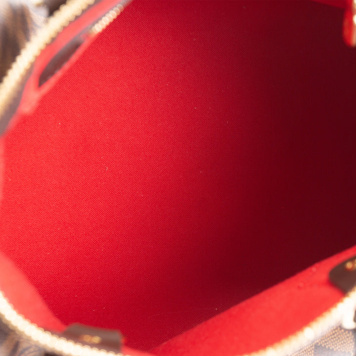 LOUIS VUITTON Damier Ebene Speedy Bandouliere 25