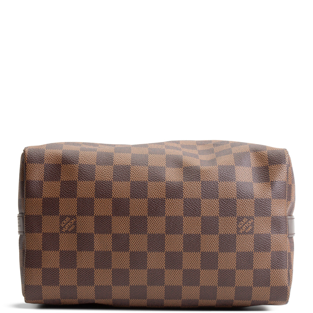LOUIS VUITTON Damier Ebene Speedy Bandouliere 25