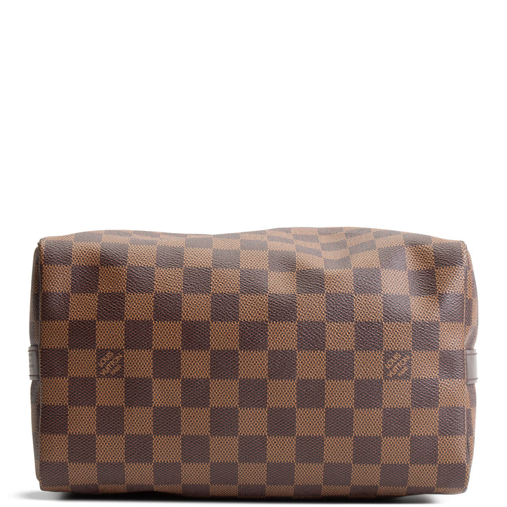 LOUIS VUITTON Damier Ebene Speedy Bandouliere 25
