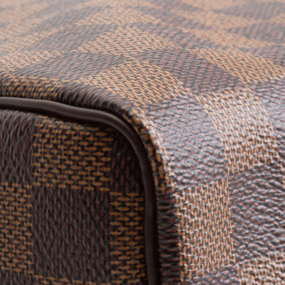 LOUIS VUITTON Damier Ebene Speedy Bandouliere 25