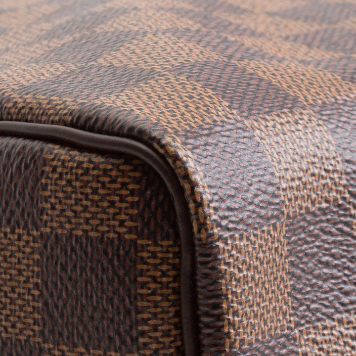 LOUIS VUITTON Damier Ebene Speedy Bandouliere 25