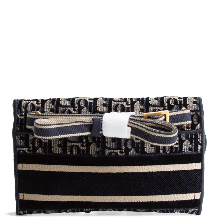 DIOR Oblique Slim Saddle Pouch Belt Bag Oblique Canvas