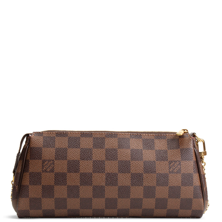 LOUIS VUITTON Damier Ebene Eva Clutch Pochette