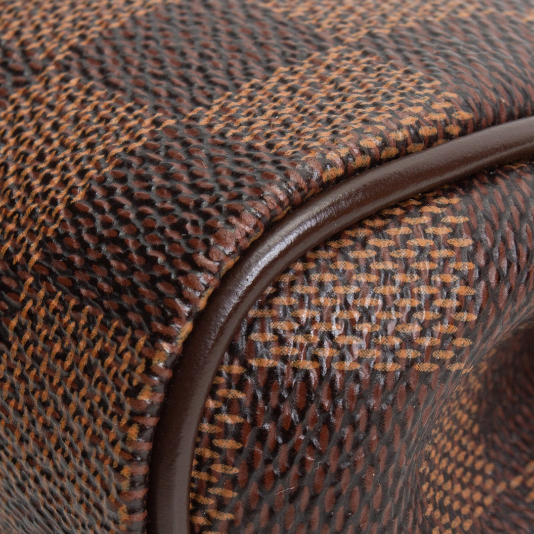 LOUIS VUITTON Damier Ebene Eva Clutch Pochette