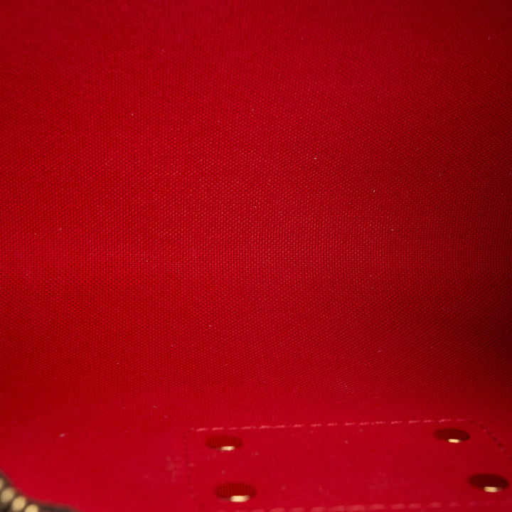 LOUIS VUITTON Damier Ebene Eva Clutch Pochette