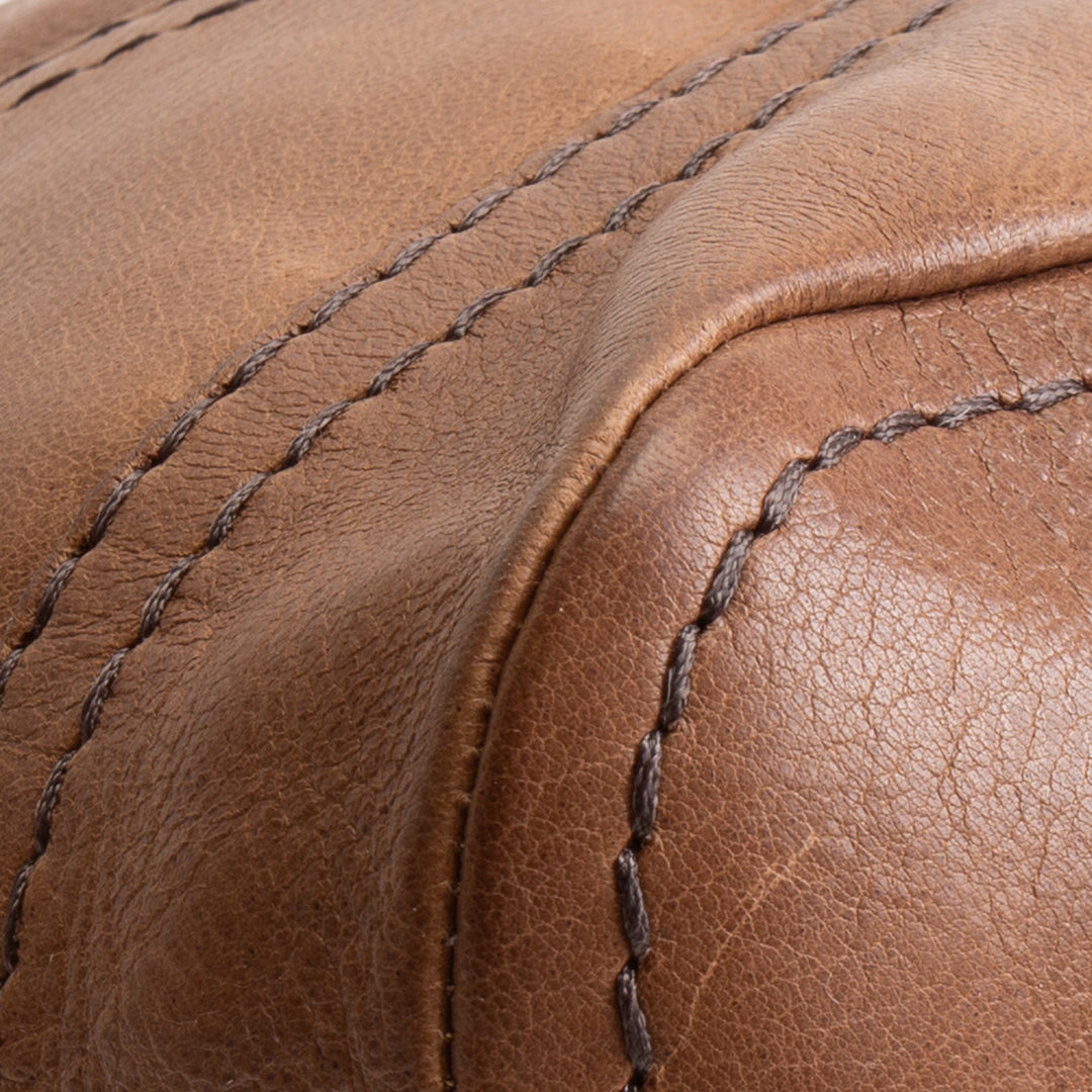 PRADA Pushlock Soft Leather Hobo Large OUTLET FINAL SALE