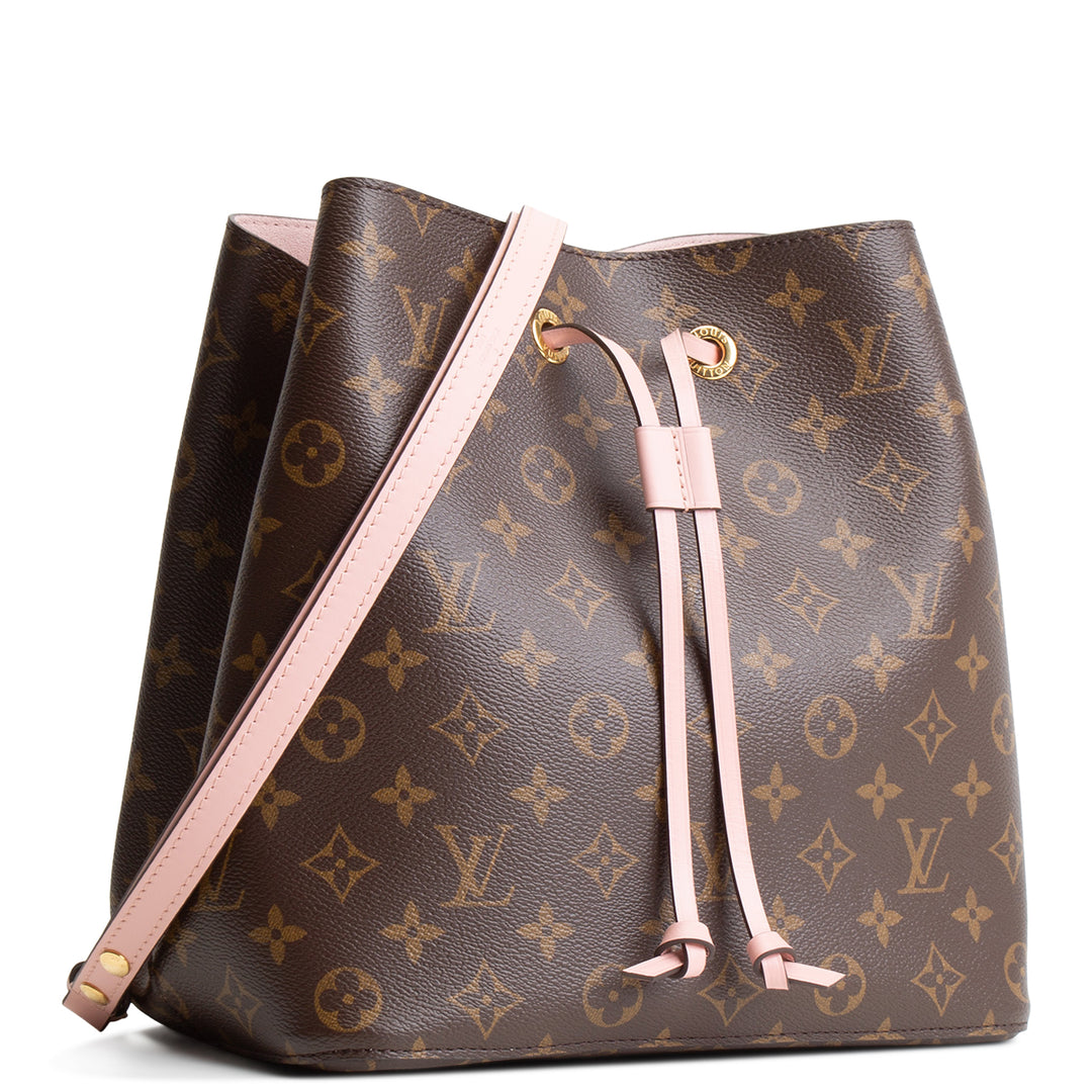 LOUIS VUITTON Monogram Neonoe MM - Rose Poudre (Pink)