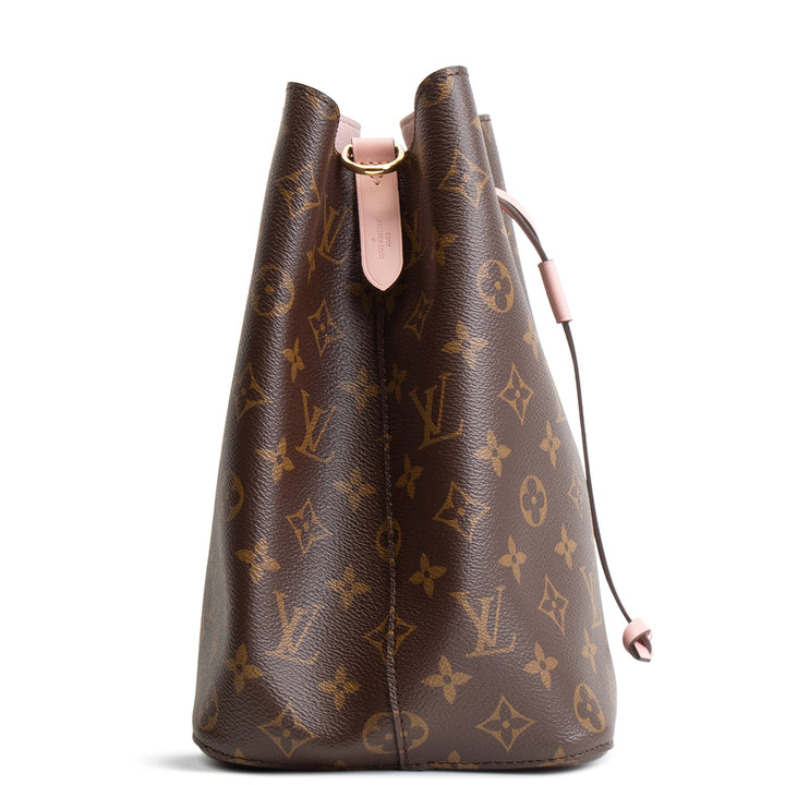 LOUIS VUITTON Monogram Neonoe MM - Rose Poudre (Pink)