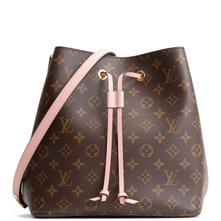 LOUIS VUITTON Monogram Neonoe MM - Rose Poudre (Pink)