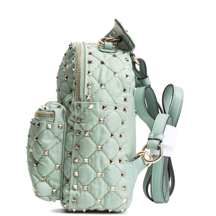 VALENTINO Small Rockstud Nylon Backpack