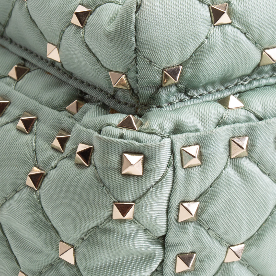 VALENTINO Small Rockstud Nylon Backpack