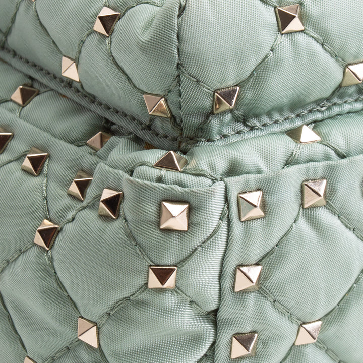 VALENTINO Small Rockstud Nylon Backpack