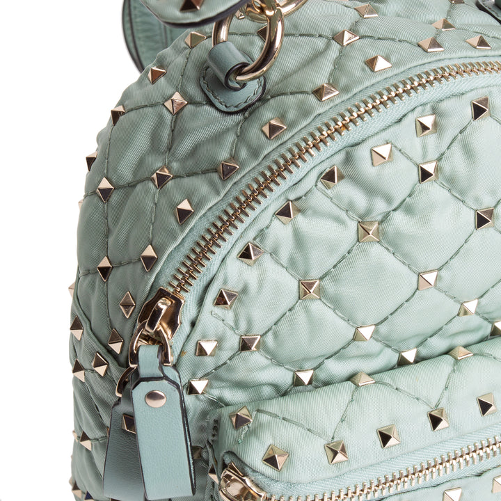 VALENTINO Small Rockstud Nylon Backpack