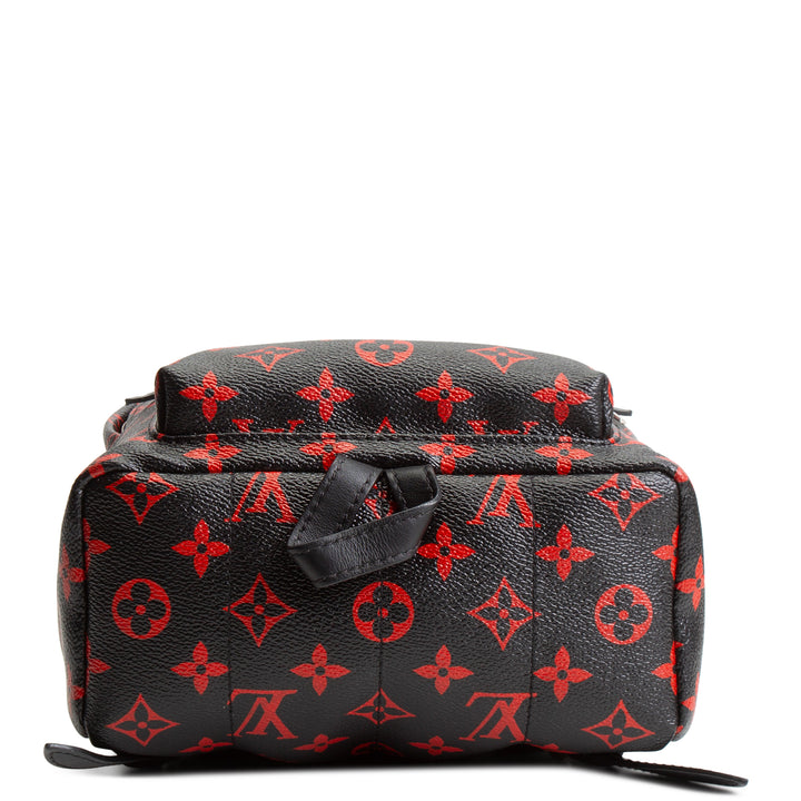 LOUIS VUITTON Infarouge Monogram Palm Spring PM Backpack - Black/Red
