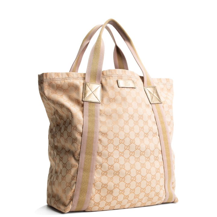 GUCCI GG Canvas Tote - Large
