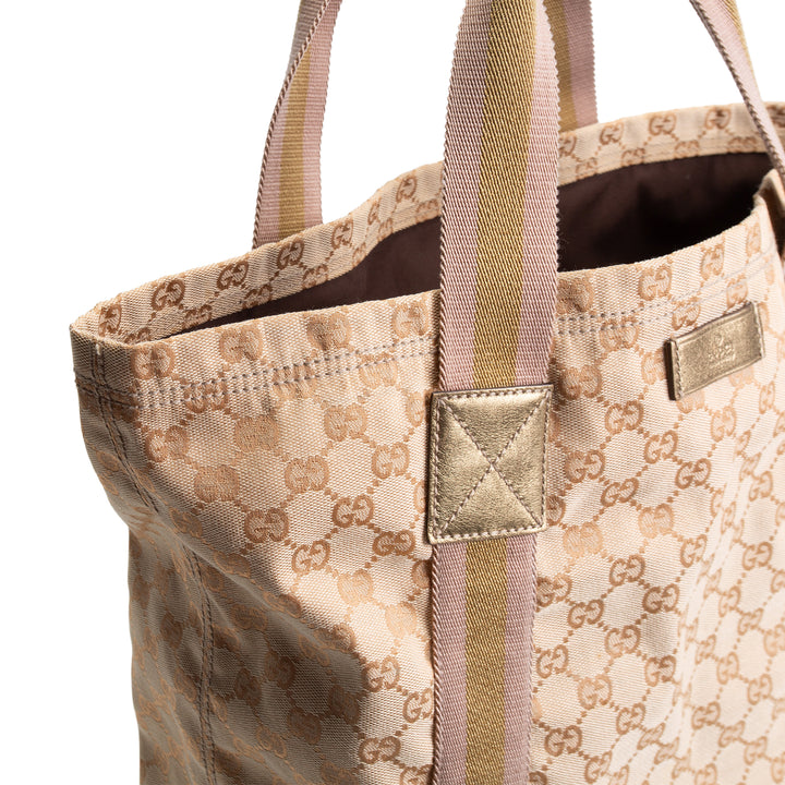 GUCCI GG Canvas Tote - Large