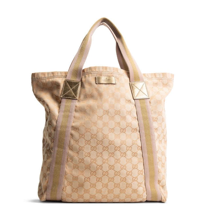 GUCCI GG Canvas Tote - Large