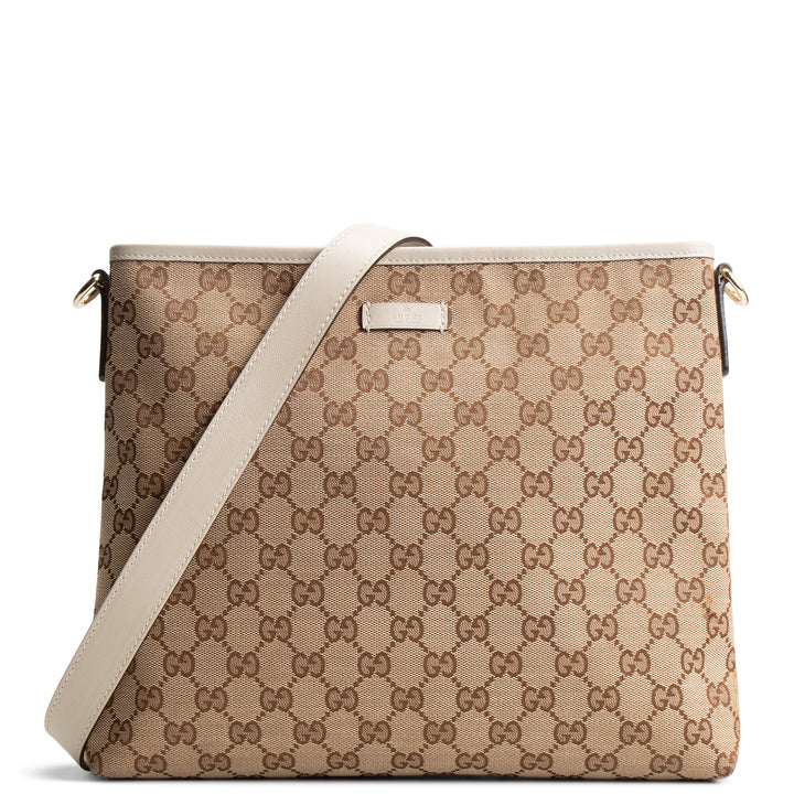 GUCCI GG Canvas Flat Messenger
