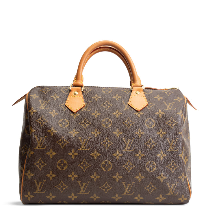 LOUIS VUITTON Monogram Speedy 30