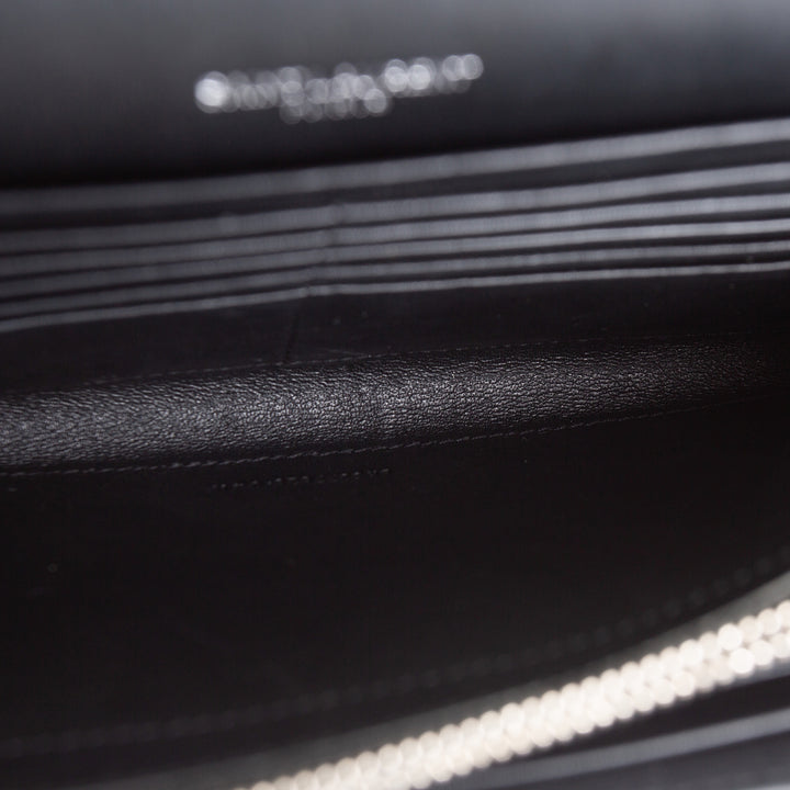 SAINT LAURENT Cassandre Envelope Flap Bag - Blue