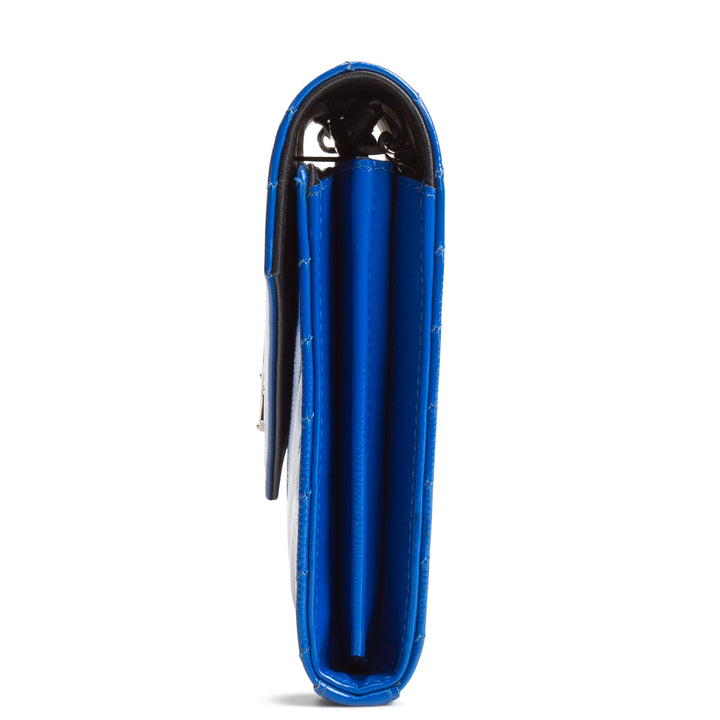 SAINT LAURENT Cassandre Envelope Flap Bag - Blue