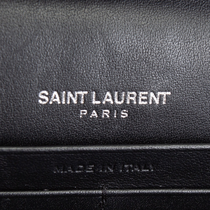 SAINT LAURENT Cassandre Envelope Flap Bag - Blue