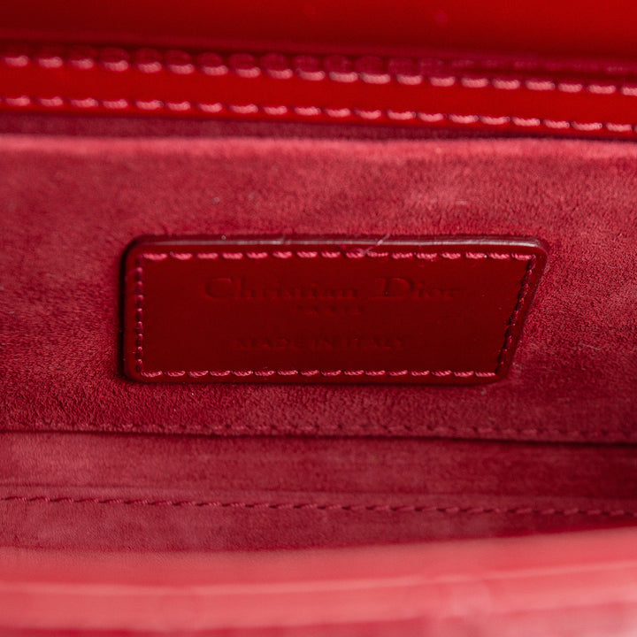 DIOR Cannage D-Joy Small - Patent Leather