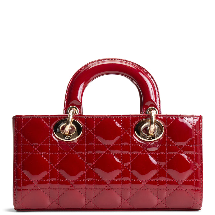 DIOR Cannage D-Joy Small - Patent Leather