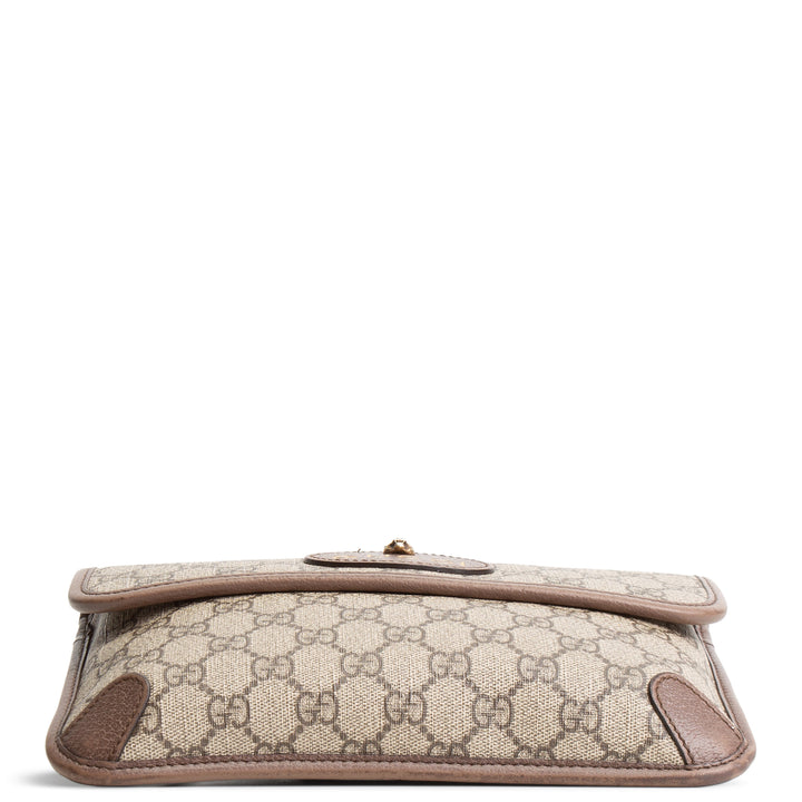 GUCCI Neo Vintage Web Belt Bag Brown