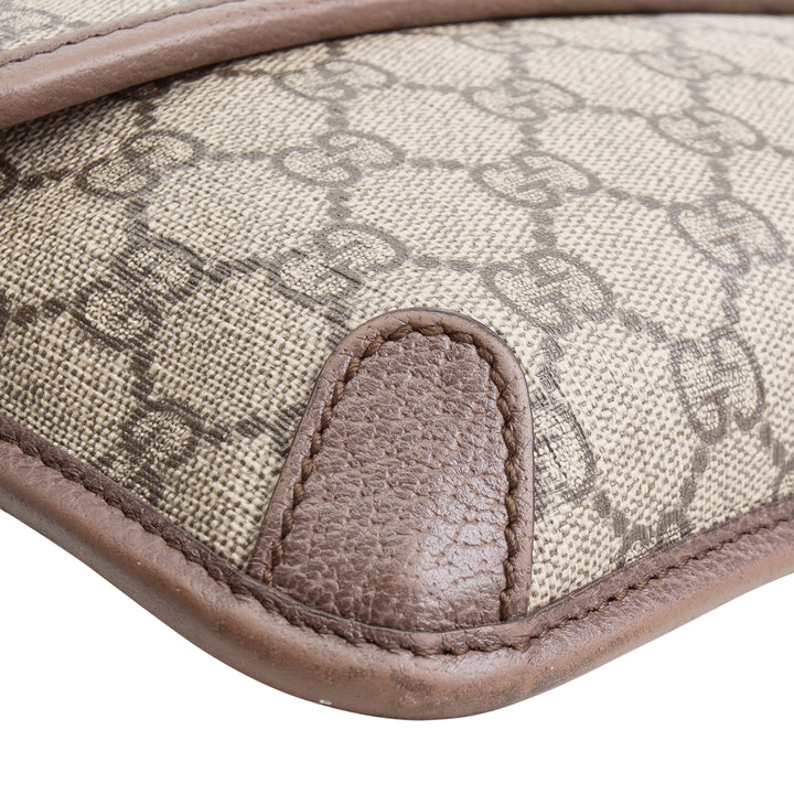 GUCCI Neo Vintage Web Belt Bag Brown