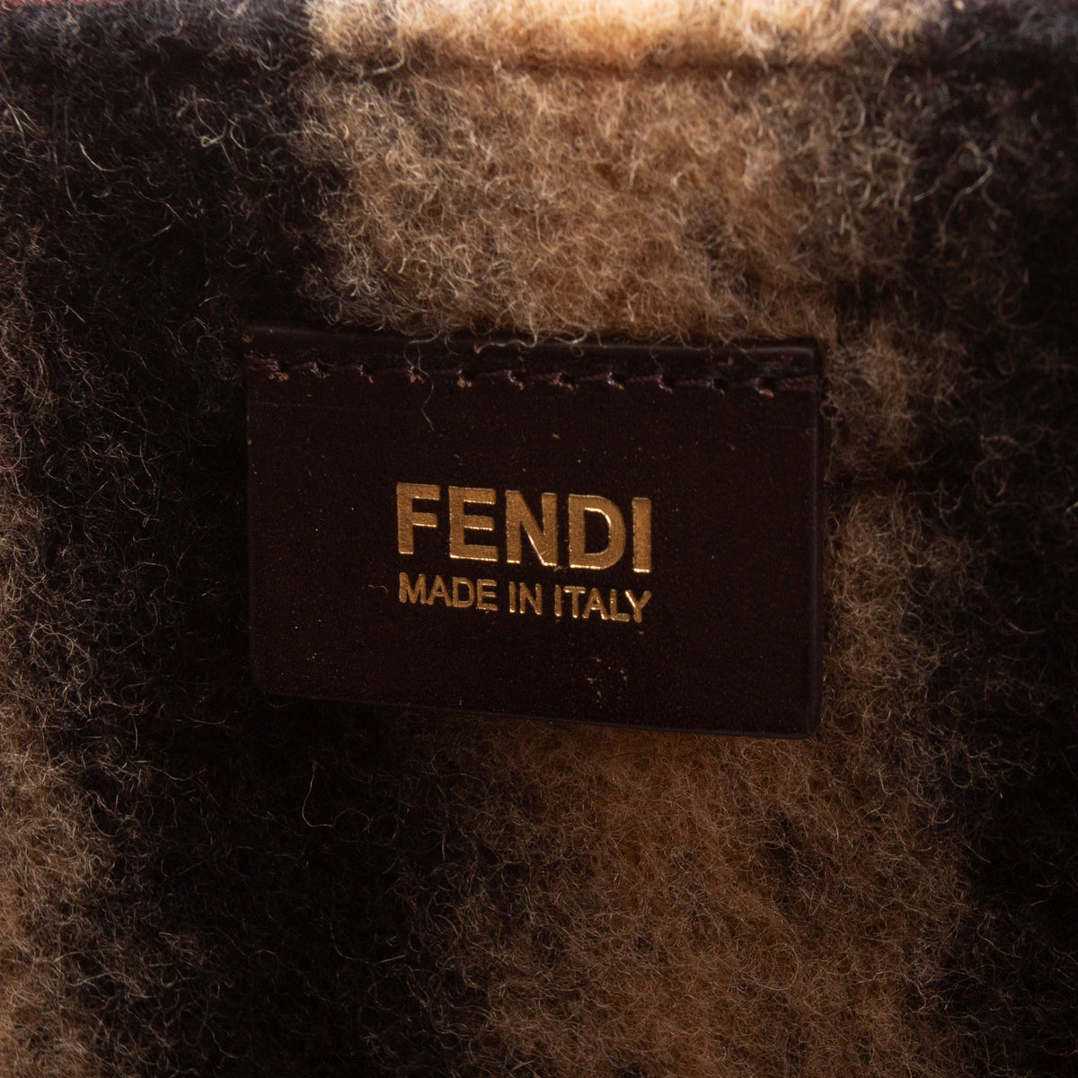 FENDI Felt Shopping Tote