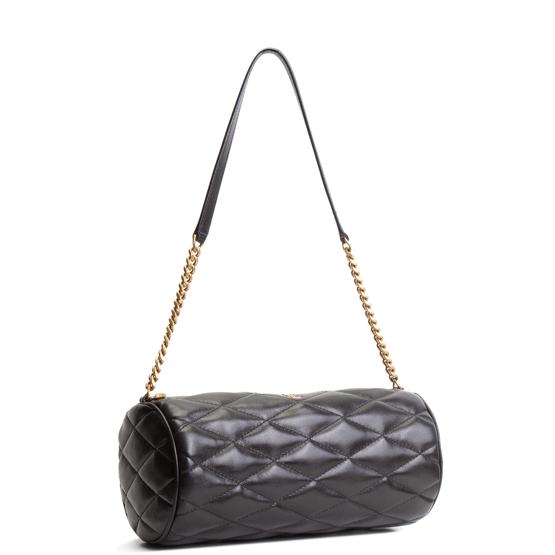 SAINT LAURENT Medium Sade Tube Bag - Black