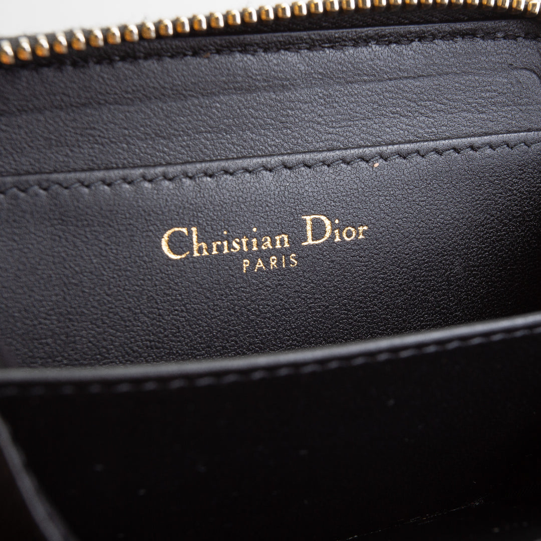 DIOR Cannage Leather Small Wallet